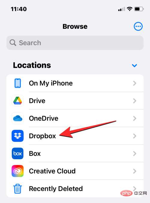 Comment ajouter Google Drive, OneDrive et DropBox à lapplication Fichiers sur iPhone