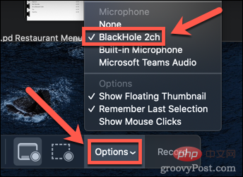 How to record screen using internal audio on Mac