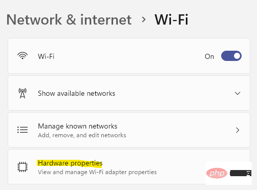 Betulkan: Pilihan Wifi tidak muncul dalam Tetapan pada Windows 11