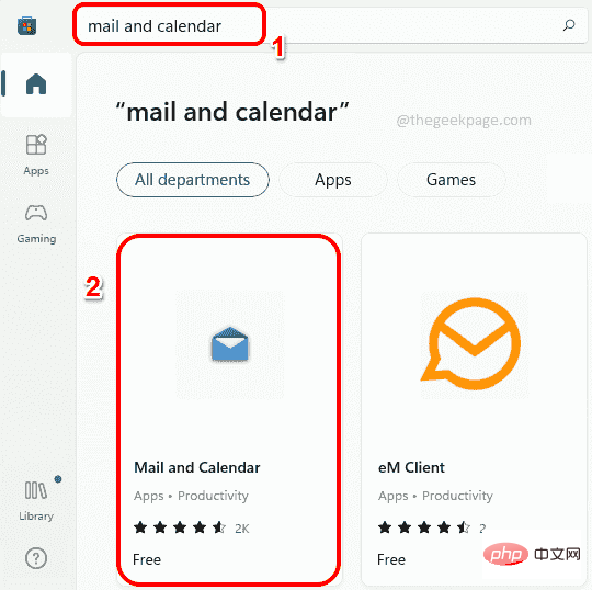 How to reinstall the Mail app in Windows 11