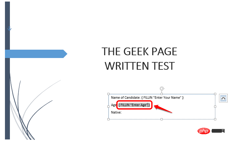 So erstellen Sie Benutzereingabeaufforderungen in Microsoft Word