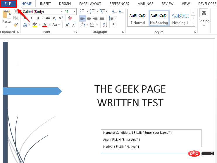 So erstellen Sie Benutzereingabeaufforderungen in Microsoft Word