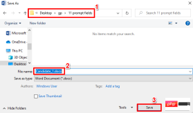 如何在 Microsoft Word 中建立使用者輸入提示