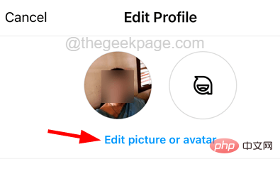 Cant change Instagram profile picture [Solved]