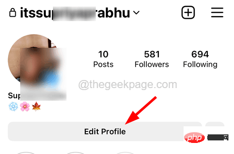 Impossible de changer la photo de profil Instagram [Résolu]