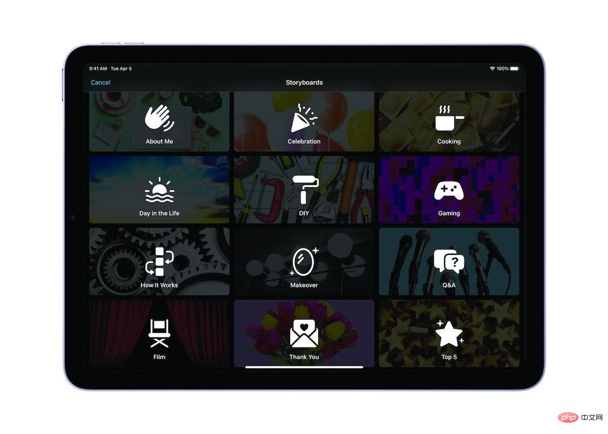 iMovie pour iOS ajoute de nouveaux Storyboards et fonctionnalités Magic Movie pour la création vidéo