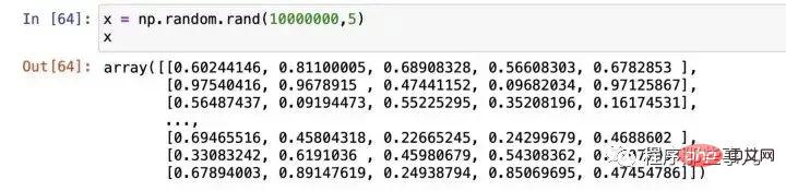 Utiliser la vectorisation pour remplacer les boucles en python