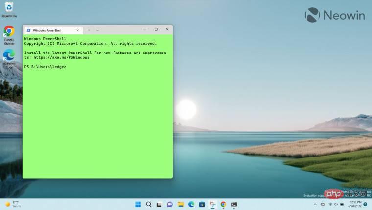 Windows Terminal Preview 1.13.1098 修正了 Windows 11 佇列問題、ContentDialog 錯誤等