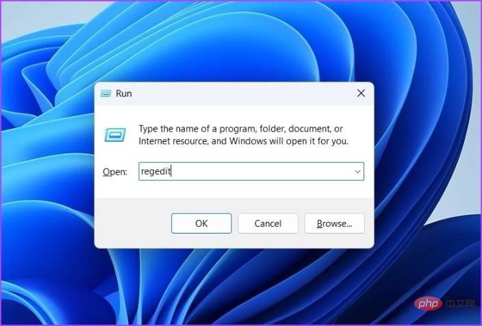 Comment ouvrir léditeur de registre sur Windows 11