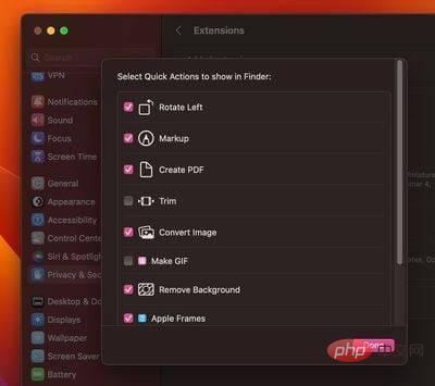 macOS：如何在 Finder 中使用快速操作