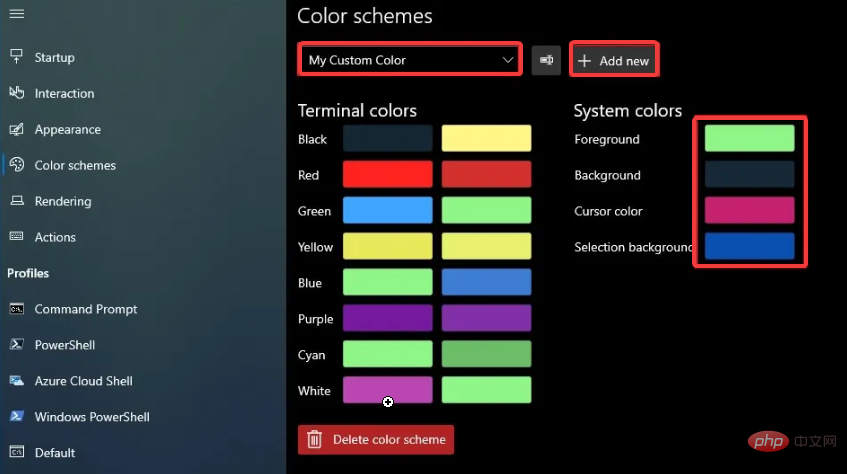 So laden Sie Terminal-Designs in Windows 11 herunter und installieren sie