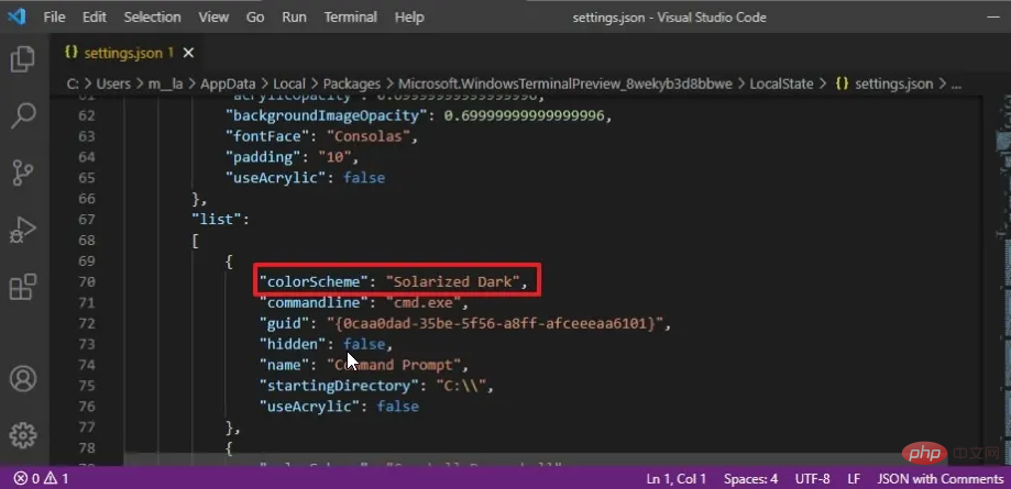 Bagaimana untuk memuat turun dan memasang tema Terminal dalam Windows 11