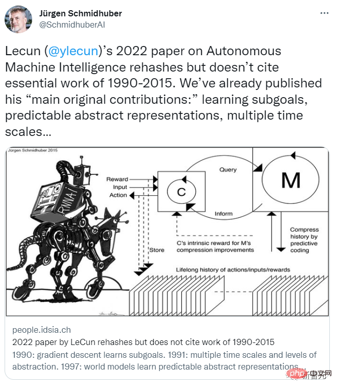 LSTM之父再次约战LeCun：你那5点「创新」都是抄我的！却惨遭「已读不回」