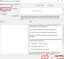 Windows 11、10でRun Command機能を無効にする方法