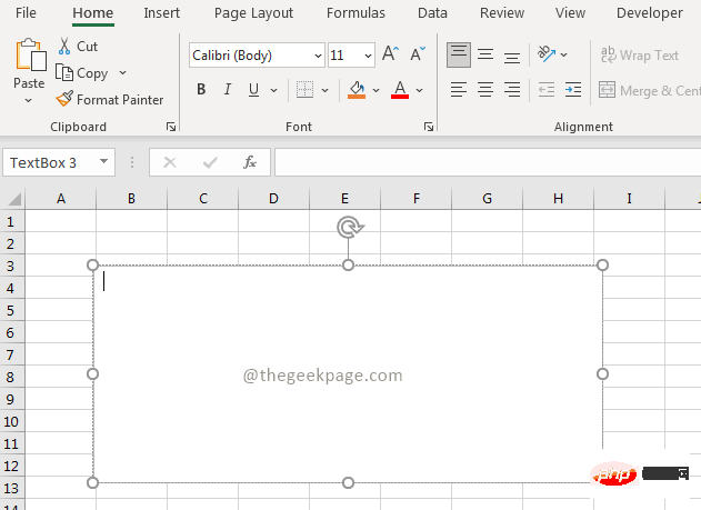 如何在 Microsoft Excel 中插入水印