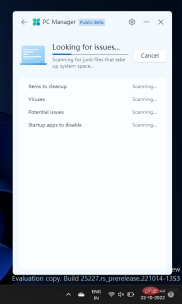 How to use the PC Manager app on Windows 11