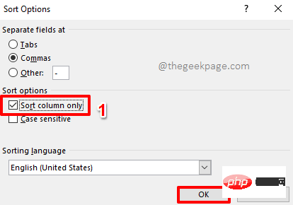 So sortieren Sie Inhalte in einer Microsoft Word-Tabelle