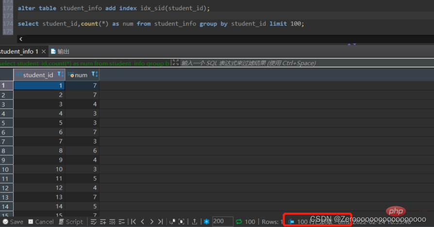 Example analysis of MySQL index creation principles