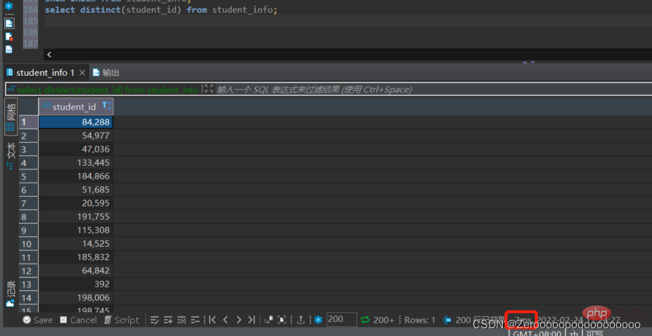 Example analysis of MySQL index creation principles