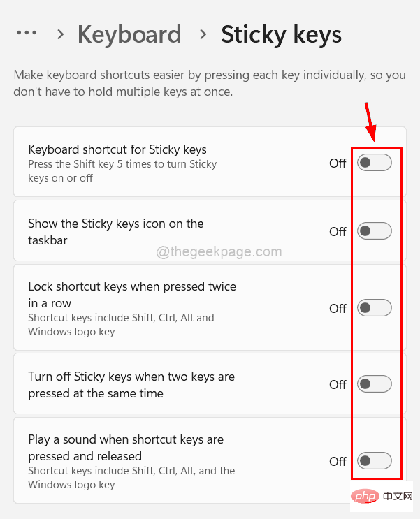 Windows 11에서 Shift 키가 작동하지 않는 문제를 해결하는 방법 [해결됨]