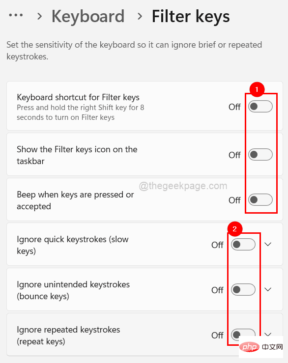 Comment réparer la touche Maj qui ne fonctionne plus sous Windows 11 [Résolu]