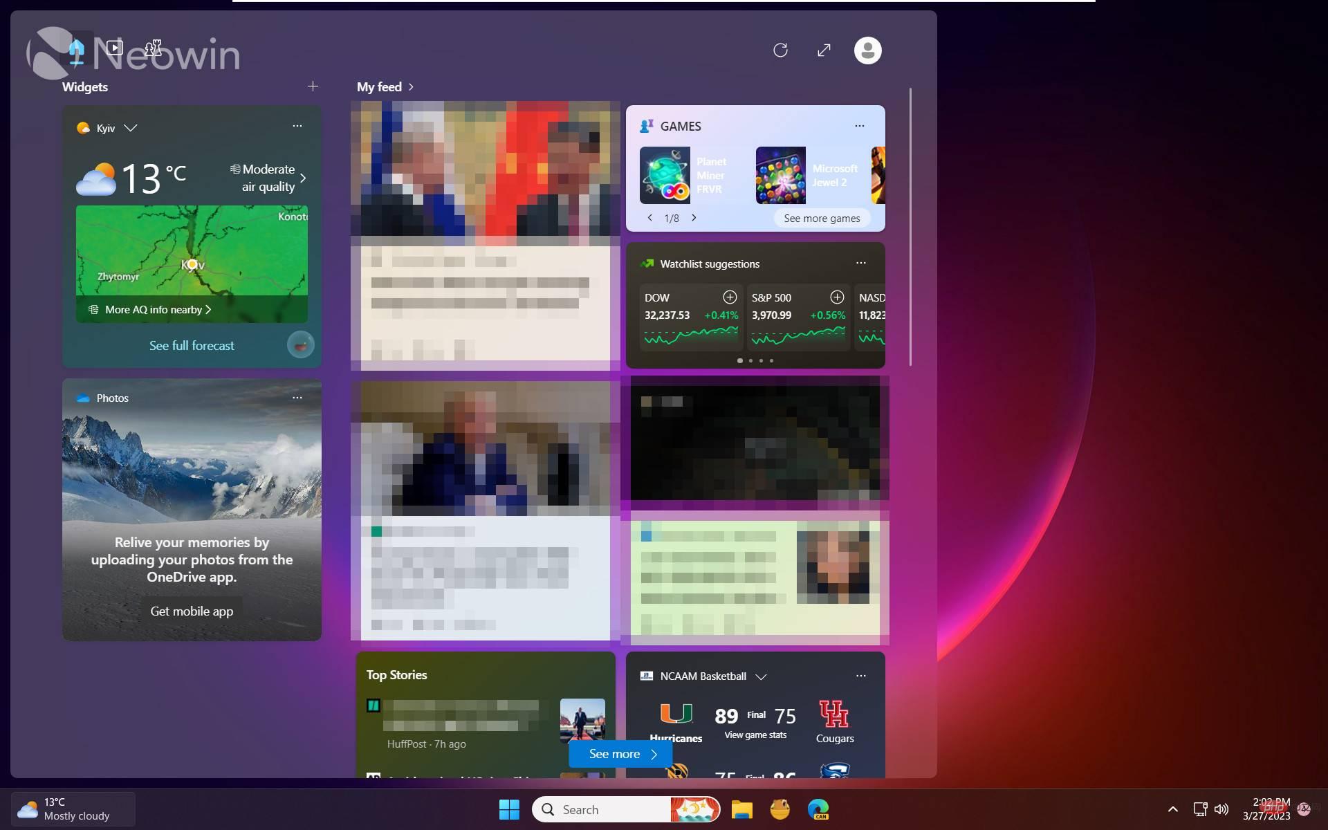 Microsoft teste des widgets Windows repensés et mieux organisés, voici comment les activer