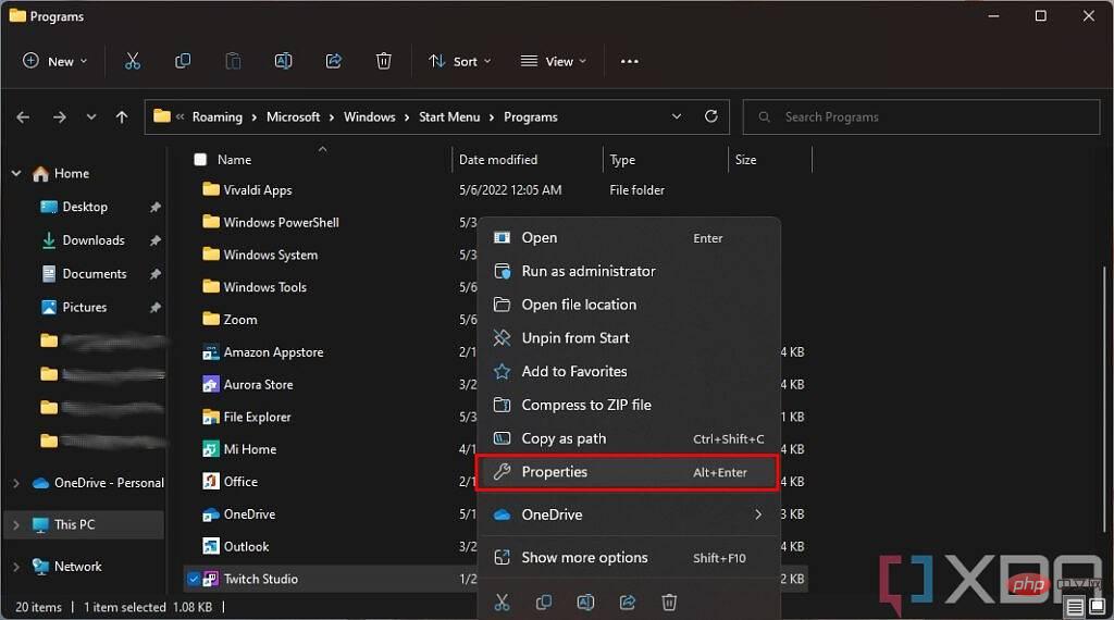 Cara menjalankan apl sebagai pentadbir pada Windows 11