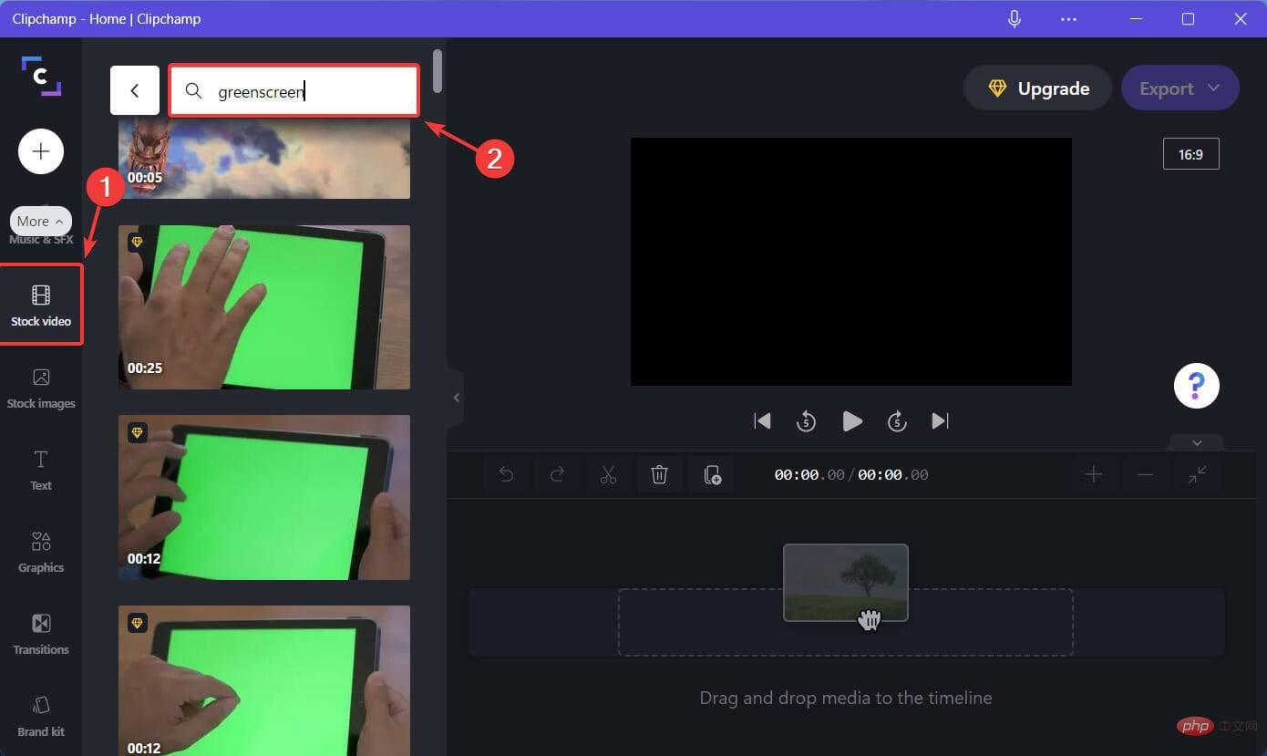 How to create stunning green screen videos in minutes with Clipchamp