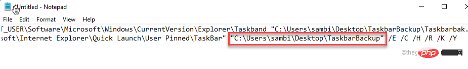 Cara membuat sandaran dan memulihkan item yang disematkan pada bar tugas dalam Windows 11