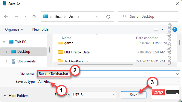 How to back up and restore pinned items on the taskbar in Windows 11