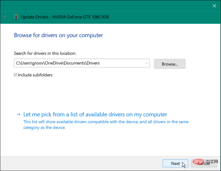 How to manually install device drivers on Windows 11 and 10