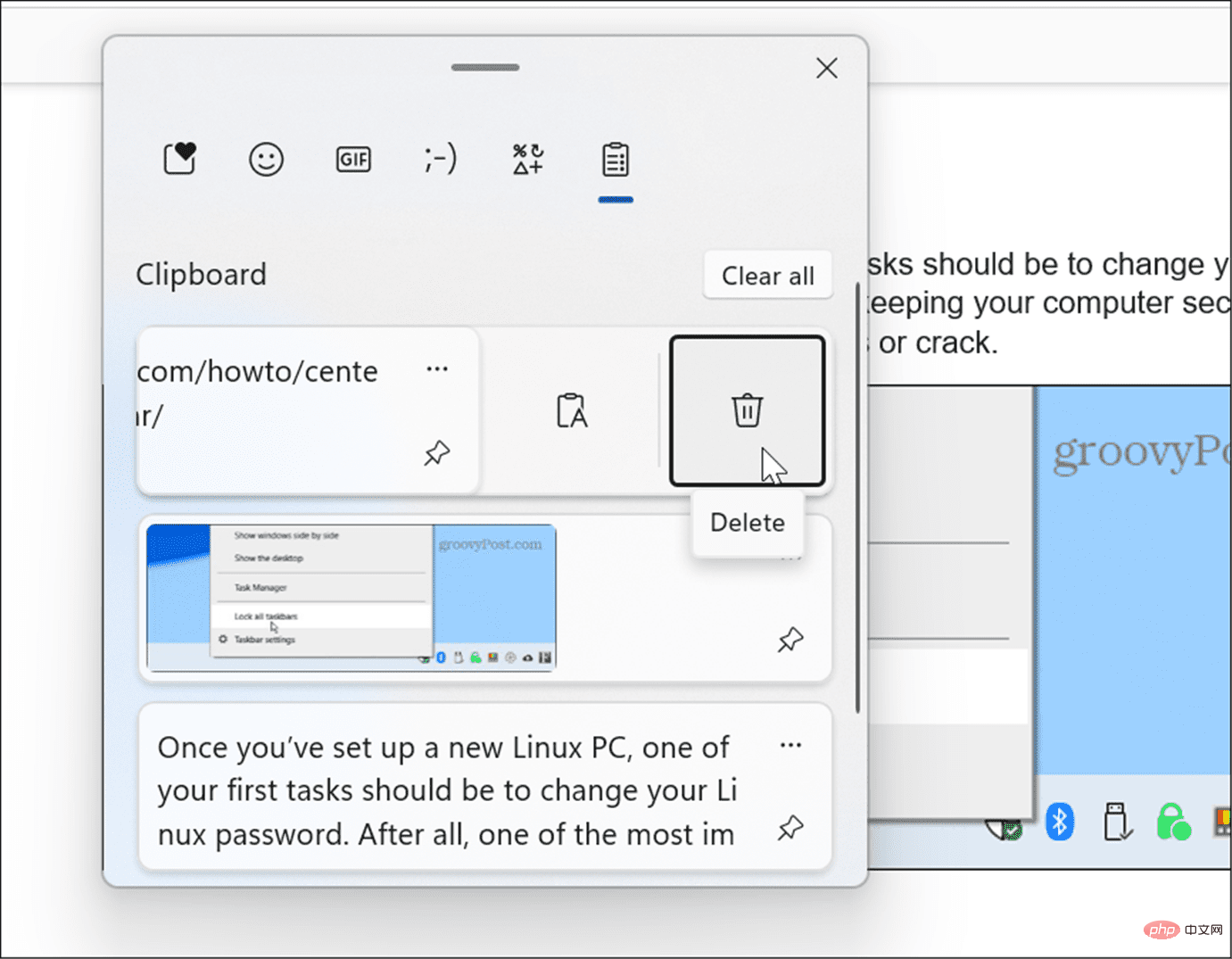 Cara menggunakan sejarah papan keratan pada Windows 11