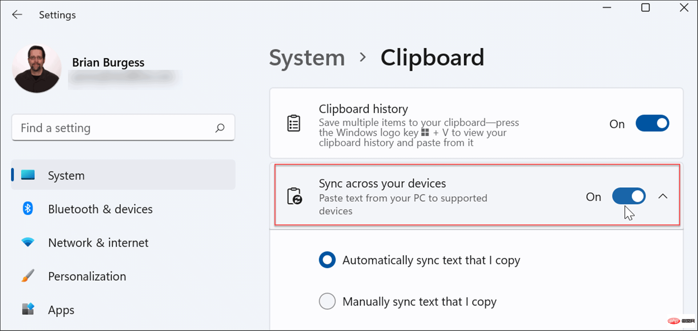 Cara menggunakan sejarah papan keratan pada Windows 11