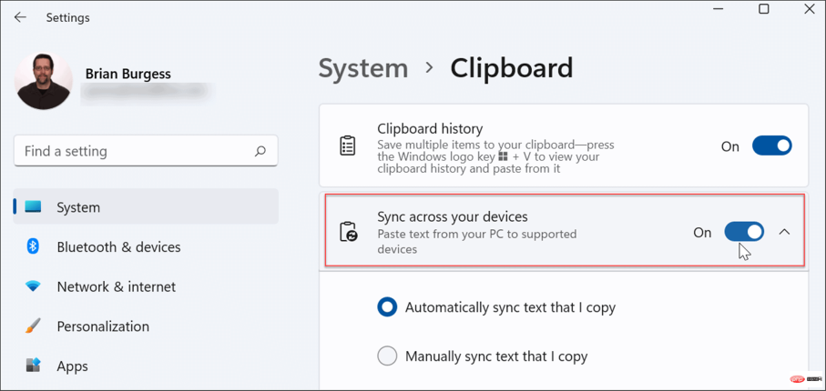How to use clipboard history on Windows 11