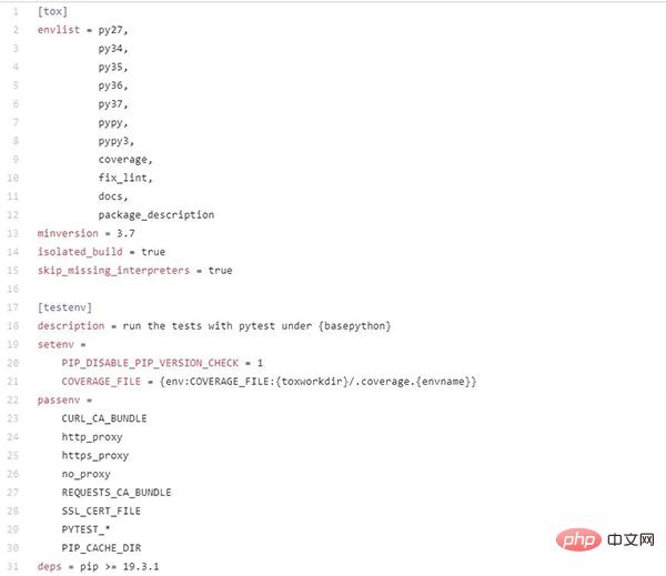 Tutorial zum Python-Task-Automatisierungstool Tox