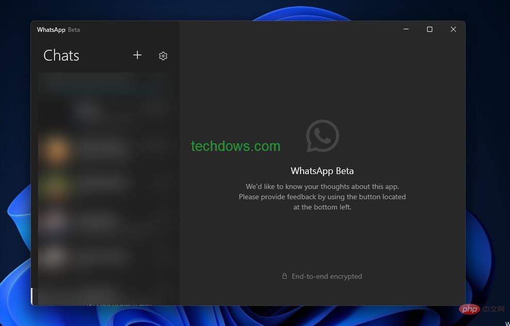 如何在 Windows 11/10 上为新的 WhatsApp UWP 应用启用和使用暗模式