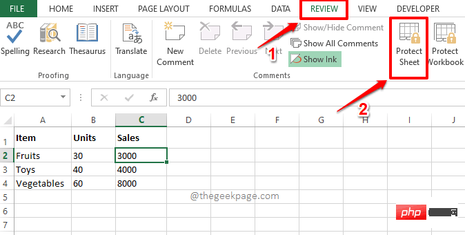 So verhindern Sie, dass andere Benutzer bestimmte Zellen in Microsoft Excel bearbeiten