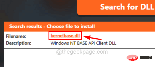 修复：Windows 11、10 中的 KernelBase.dll 错误 [已解决]