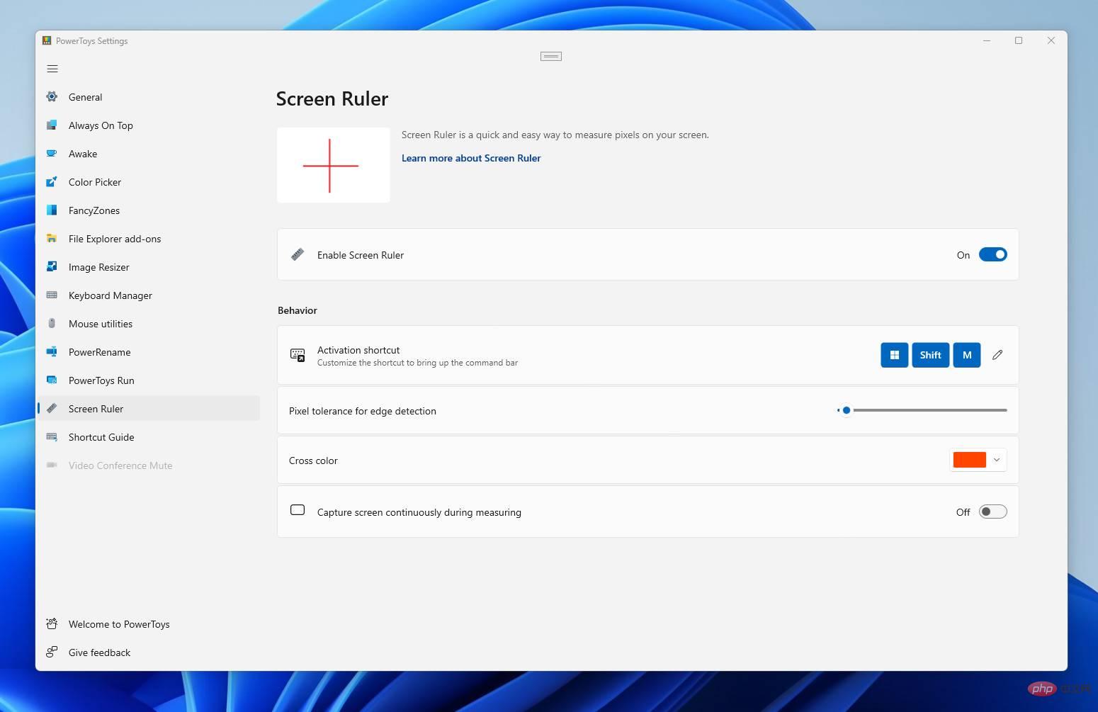 PowerToys 将很快获得新的屏幕标尺工具