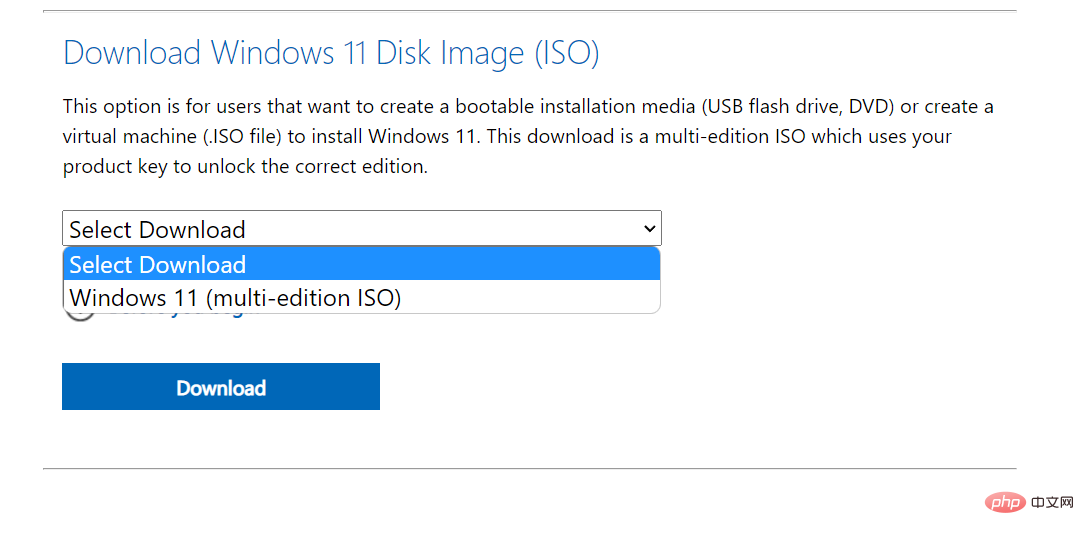 如何在没有产品密钥的情况下下载 Windows 11 ISO