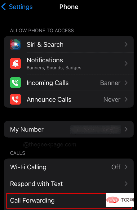 How to set up calls in iPhone to go directly to voicemail without ringing?