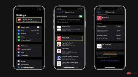 如何在 iOS 15 或 iPadOS 15 中取消 App Store 订阅？