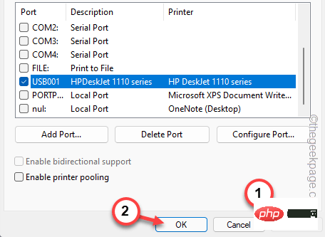 如何修复Windows 11 / 10中的打印机端口使用中的问题