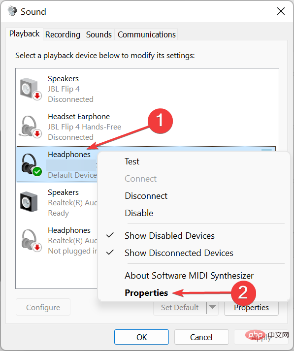 Windows 11 无法识别有线耳机的 5 个简单修复