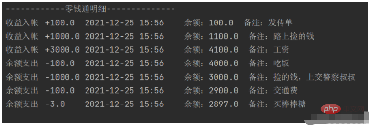 Java如何實現零錢通