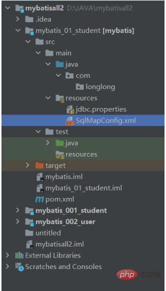 Wie wende ich das Mybatis-Framework in Java an?