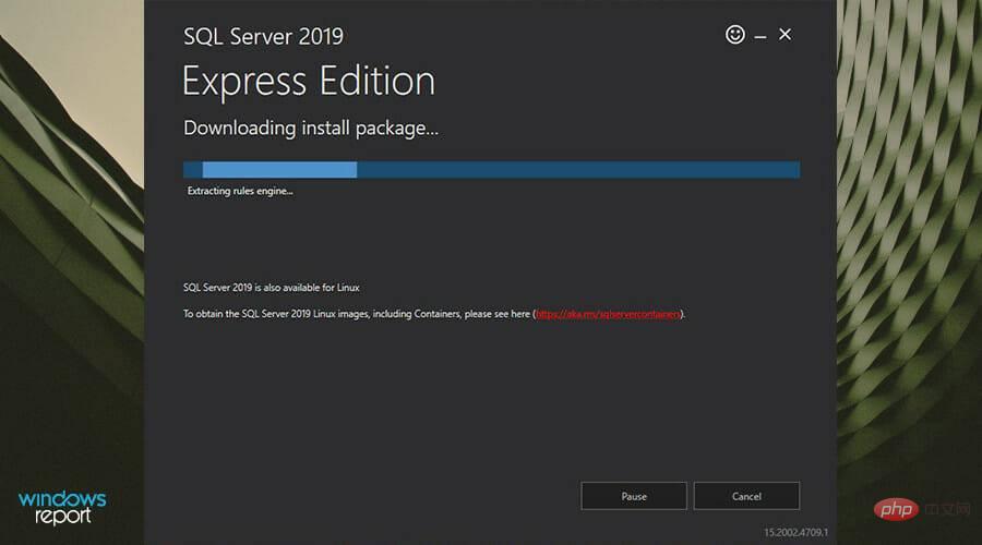 在 Windows 11 上下载并安装 Microsoft SQL Server 2019