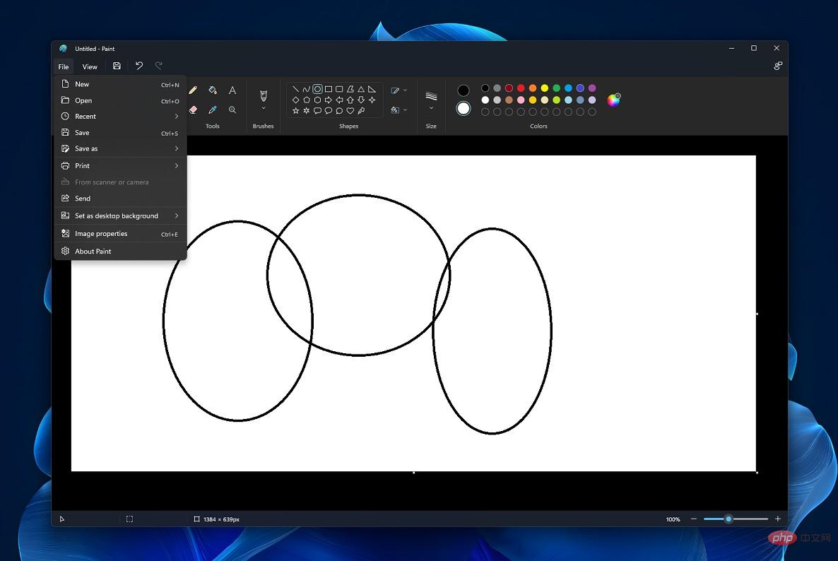 我们第一次看到 Windows 11 重新设计的 MS Paint 和未发布的深色模式