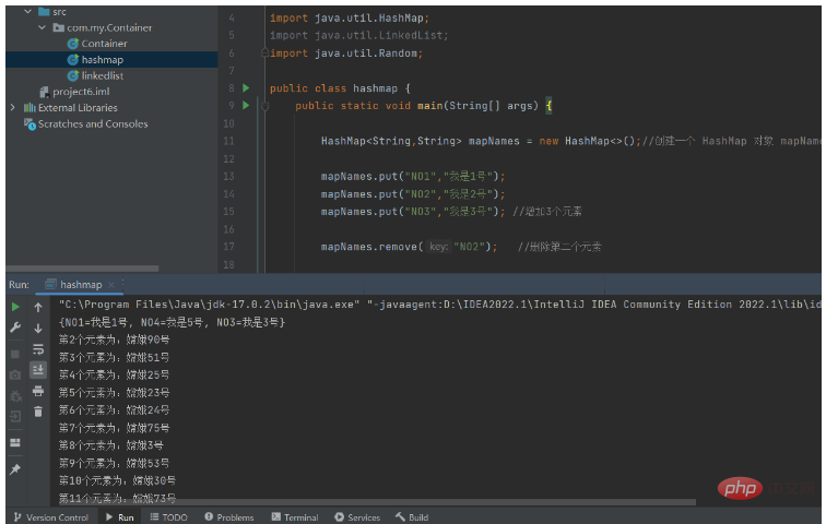 How to use Java ArrayList, LinkedList and HashMap