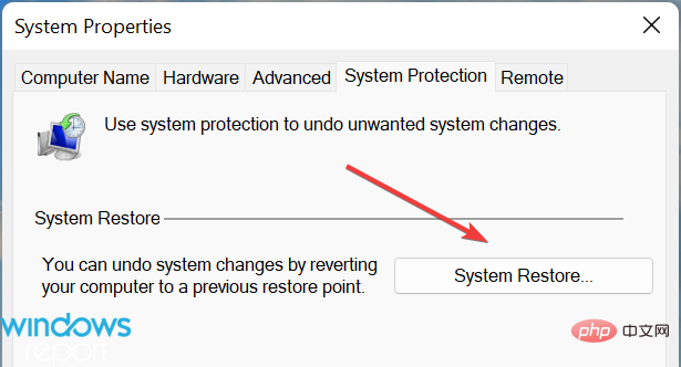 如何在 Windows 11 中撤消系统还原